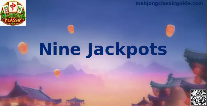 Vista ampliada de Nine Jackpots con símbolos y carretes