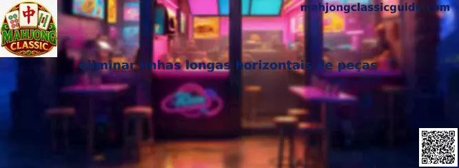 Eliminar líneas largas horizontales de piezas en Mahjong Classic
