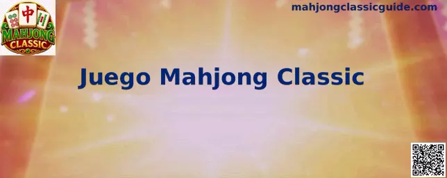 Tablero ilustrativo de Juego Mahjong Classic