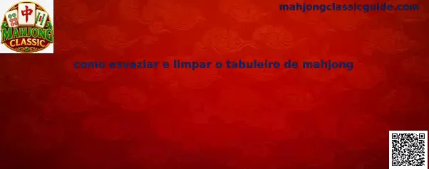 Proceso para limpiar el tablero de Mahjong Classic