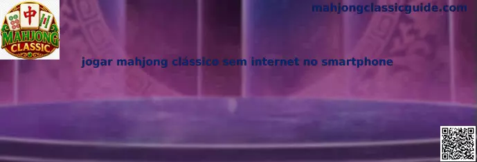 Jugar Mahjong Classic sin internet en smartphone