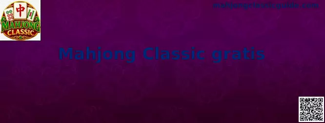 Tablero ilustrativo de Mahjong Classic gratis