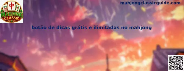 Botón de dicas grátis e ilimitadas no mahjong en Mahjong Classic