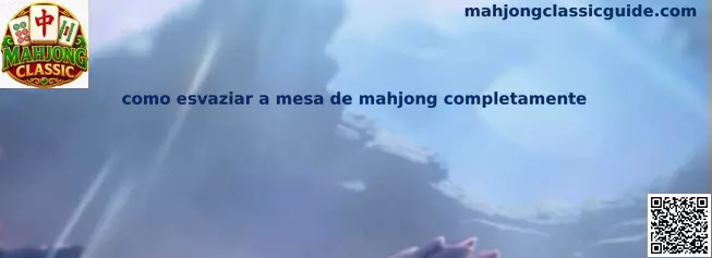 Tablero de Mahjong Classic para vaciar completamente
