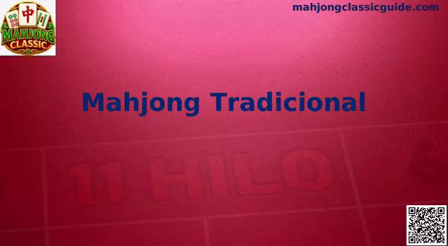 Elegante tablero virtual de Mahjong Tradicional