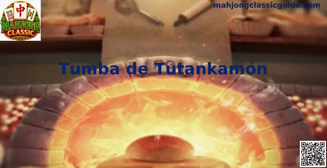 Guía visual del juego Tumba de Tutankamón con temática egipcia